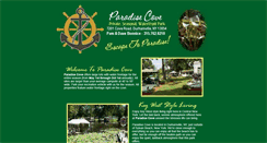 Desktop Screenshot of paradisecovecampground.net